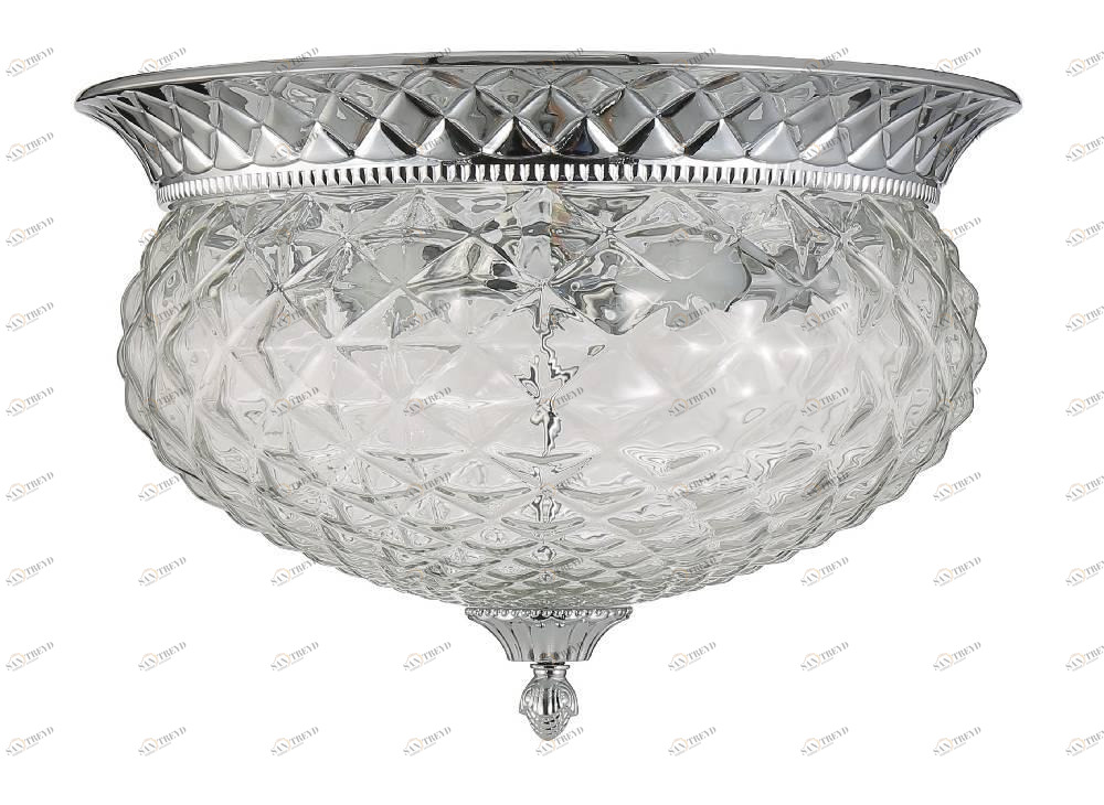 Потолочный светильник Crystal Lux Hola PL4 Chrome CRYSTAL LUX HOLA 073742 Прозрачный;хром 