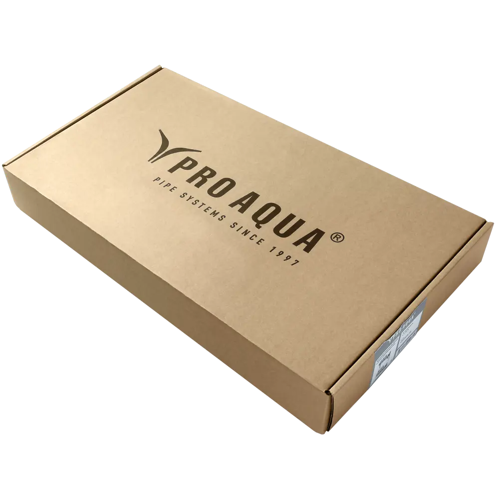Коллекторная группа с расходомерами Pro Aqua 1"x3/4" 2 выхода нержавеющая сталь 84736639 STLM-2009177  - Вид №4