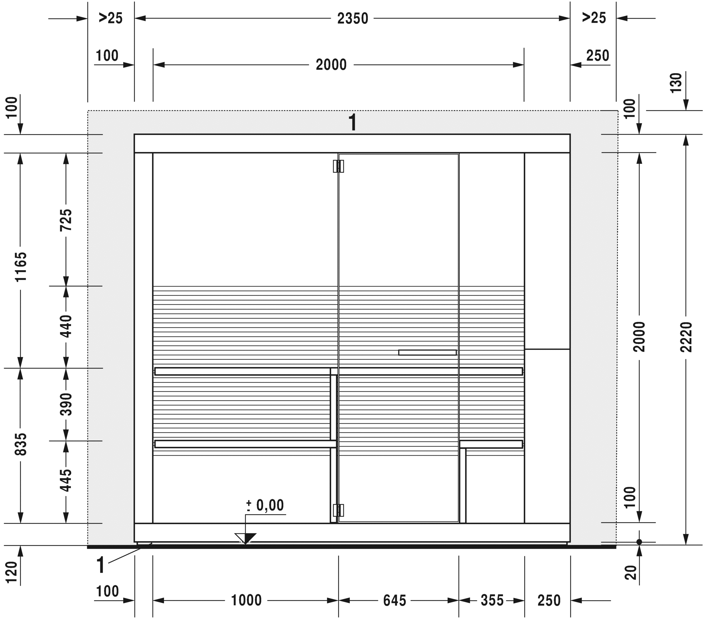 750222002011000 Сауна Inipi, отдельно стоящая Inipi #7502 2350 x 1186 x 2220 мм
Исполнение: белый глянцевый (декор) Белый глянцевый декор Duravit  - Вид №6