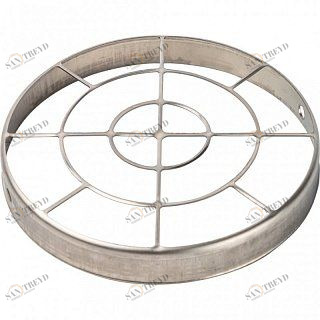 Решетка STOUT из нержавеющей стали для впускной трубы DN80 SCA0080010003