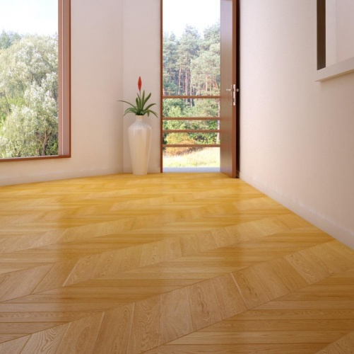 Паркет Ёлка Marco Ferutti Louvre Дуб Любая на выбор (Гладкая) 585х125 мм 2600700097 - Вид №4