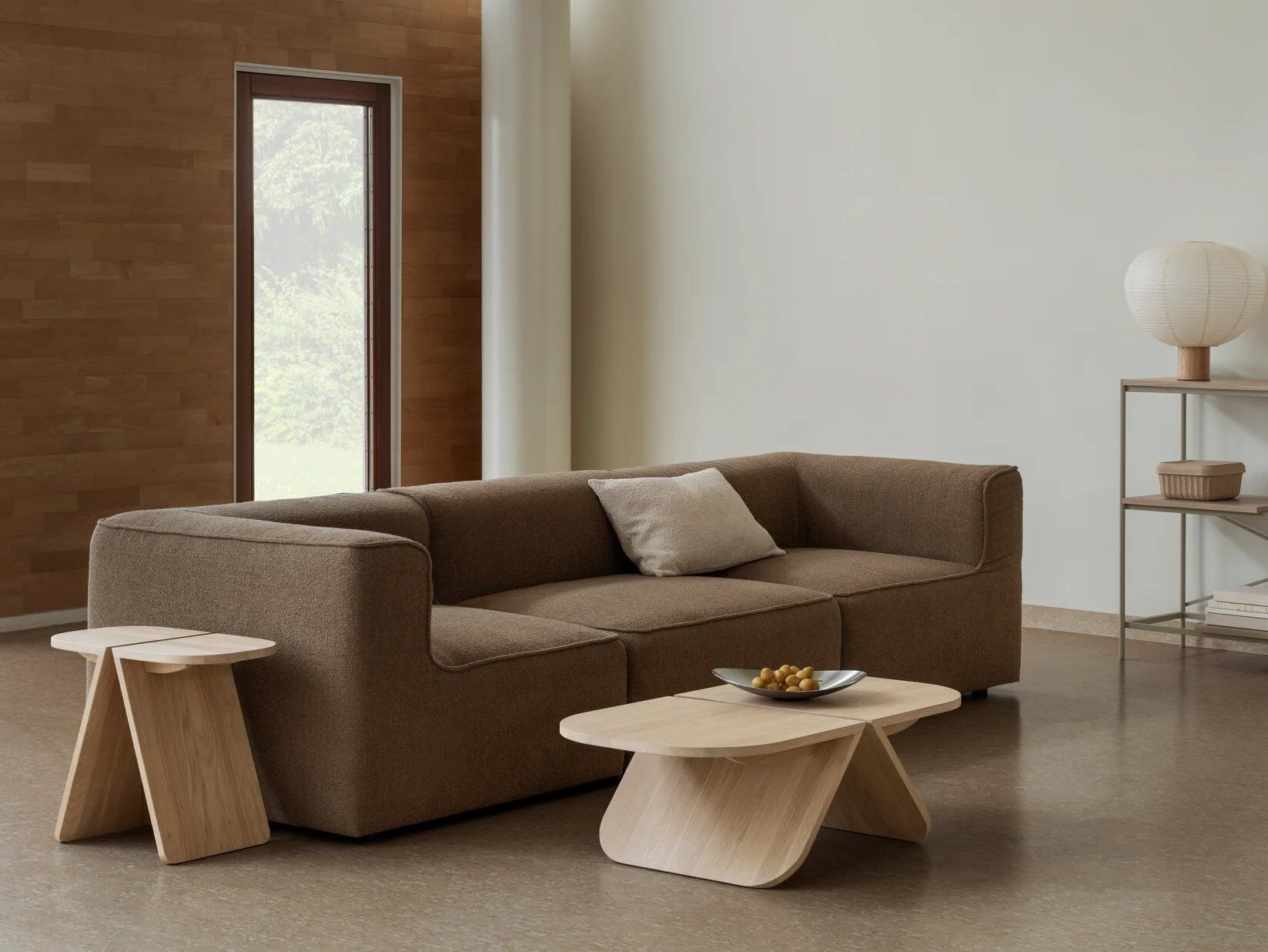 Настольная лампа из дуба и рисовой бумаги blomus Kami ARCH-00114267 - Вид №5