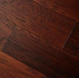 Паркетная доска Bau Master Хикори Гикори Рустик с брашью (Текстурированная) 1215х165 мм.