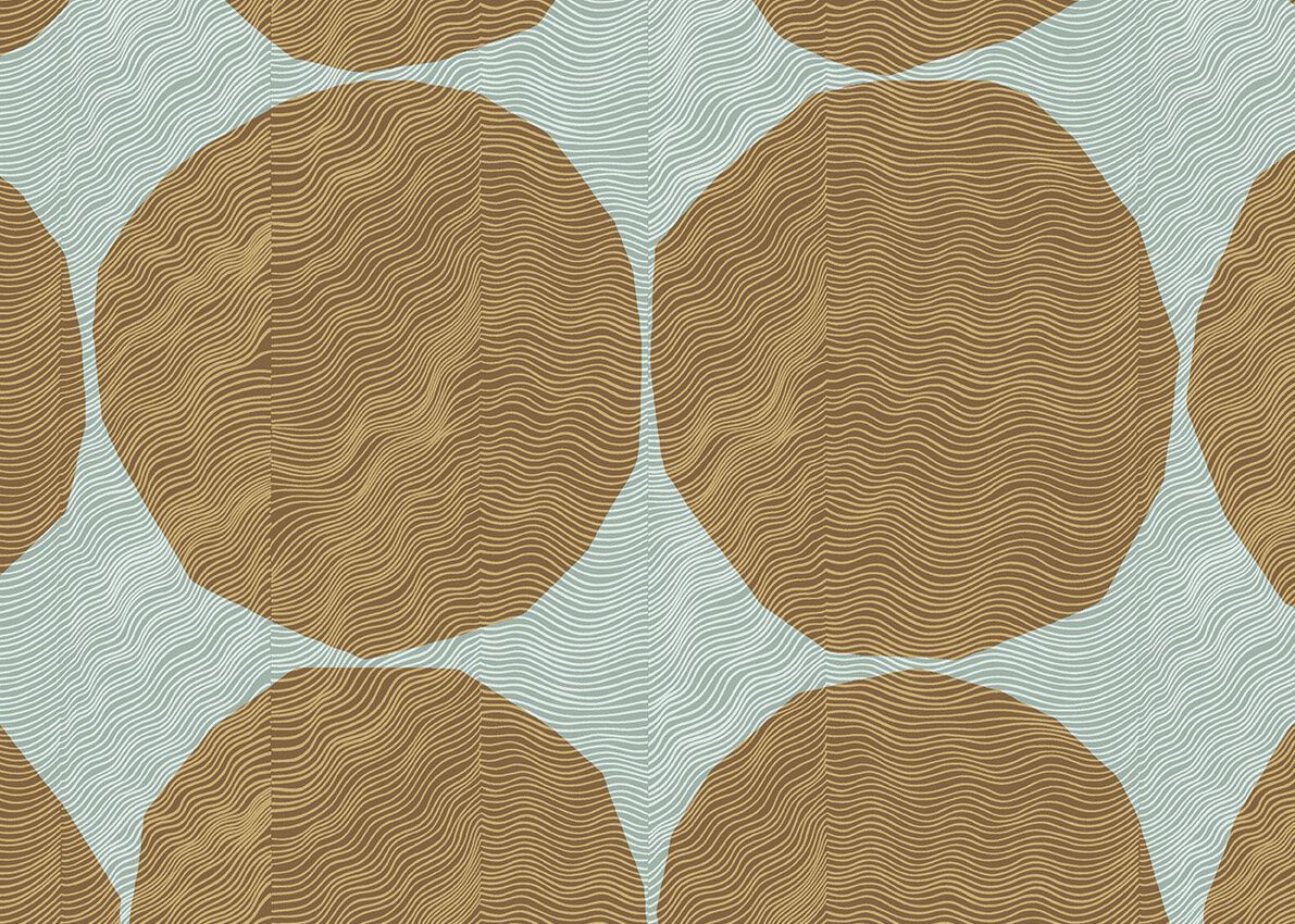 Нетканые обои с рисунком Jannelli&Volpi MARIMEKKO VOL. 7 ARCH-00047435 - Вид №4