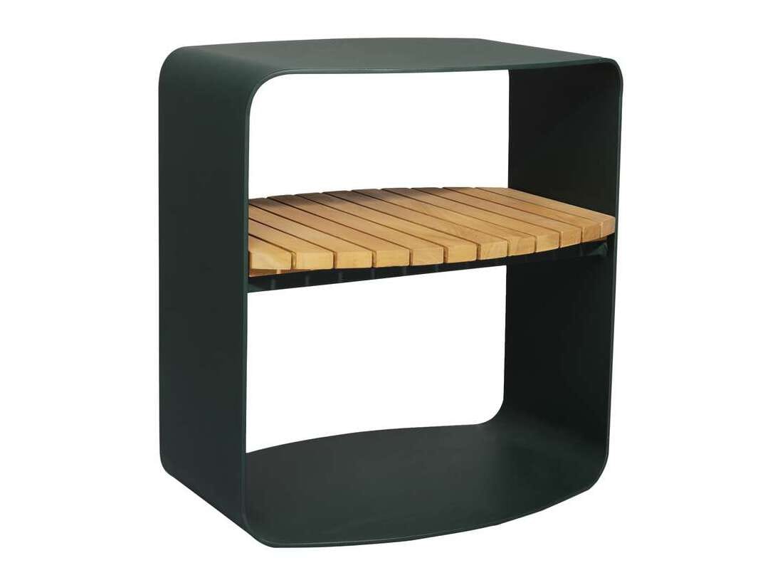 Высокий садовый столик из алюминия и ТИКа с журнальной стойкой Mindo Mindo 109 ARCH-00104018 - Вид №12