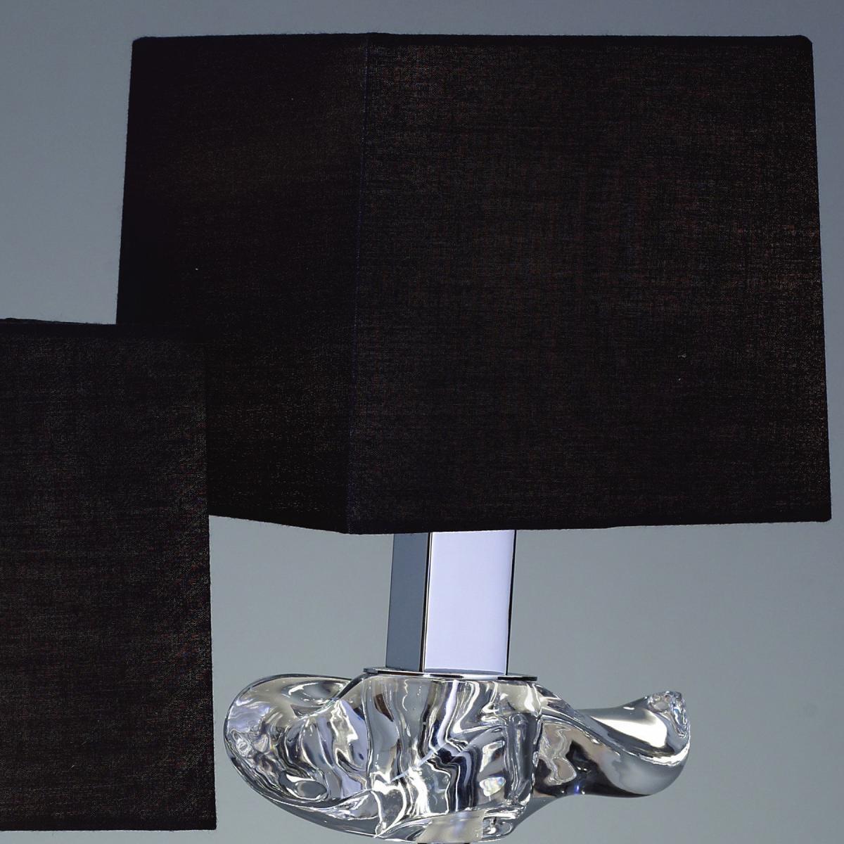 066788 Настольная лампа 2L черная Mantra Akira