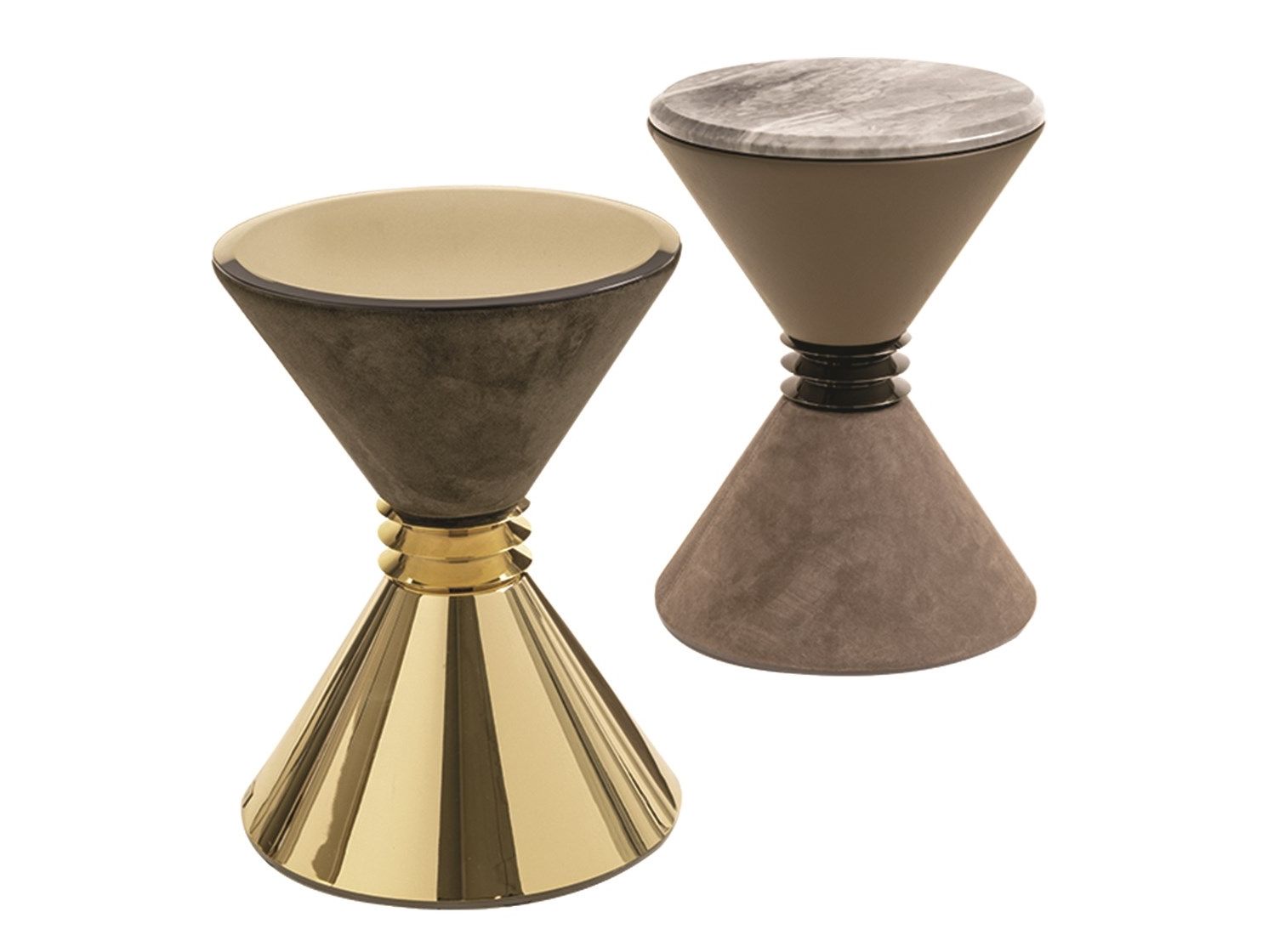 Кожаный журнальный столик для гостиной Longhi Loveluxe 2017-Essence collection ARCH-00015917 - Вид №1