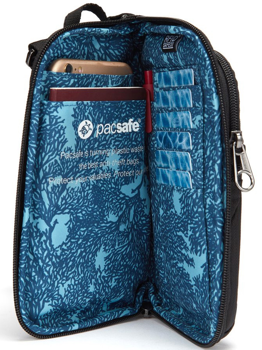 40125138 Сумка-антивор ECONYL® Anti-Theft Tech Crossbody PacSafe Daysafe  - Вид №2