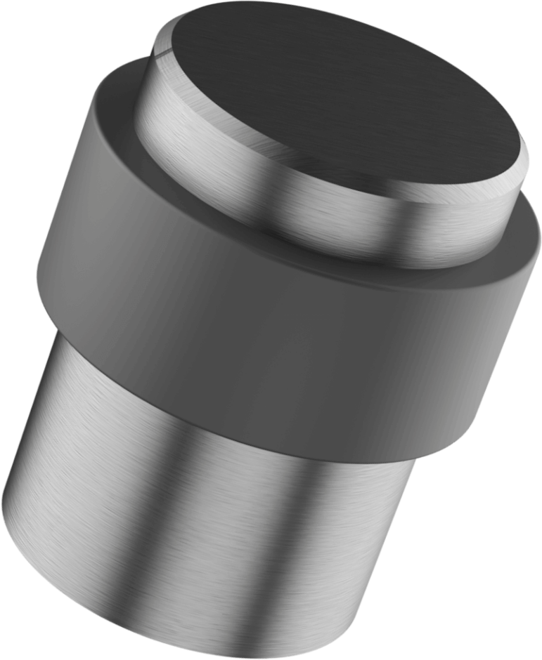 Q965-S Круглый дверной упор из нержавеющей стали