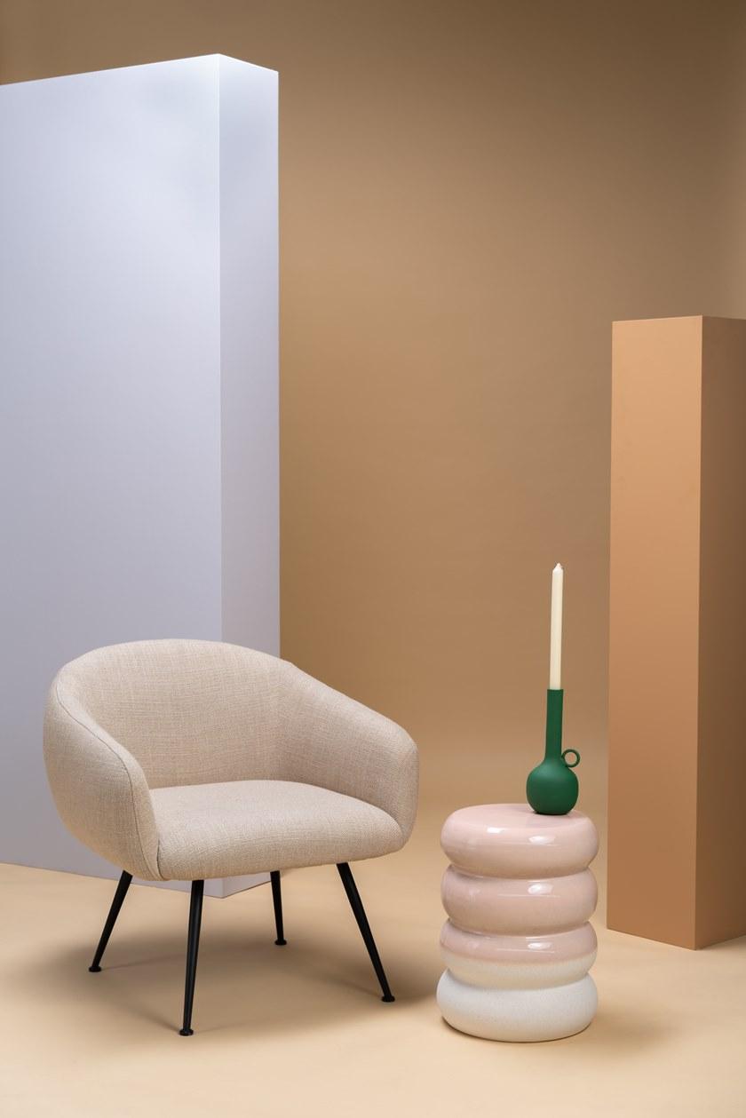 Pols Potten Низкий лакированный табурет из керамогранита sun-id-1446743 - Вид №7