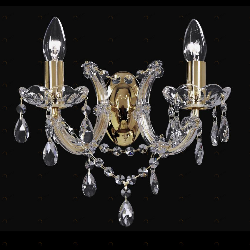 Бра Newport 11102/A NEWPORT СВЕЧА 077771 Золото;прозрачный 