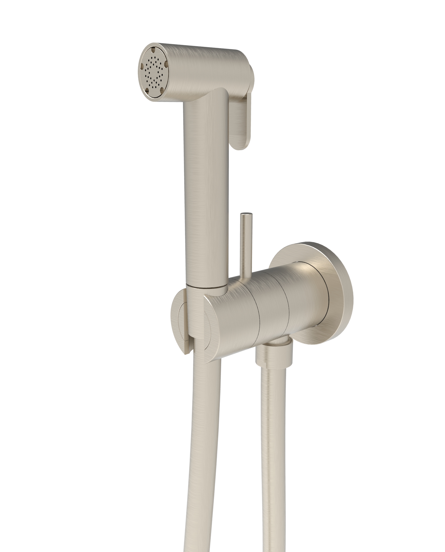 KSPAT101-07NS Гигиенический душ со смесителем , брошированный никель Graffio Stella - Вид №1
