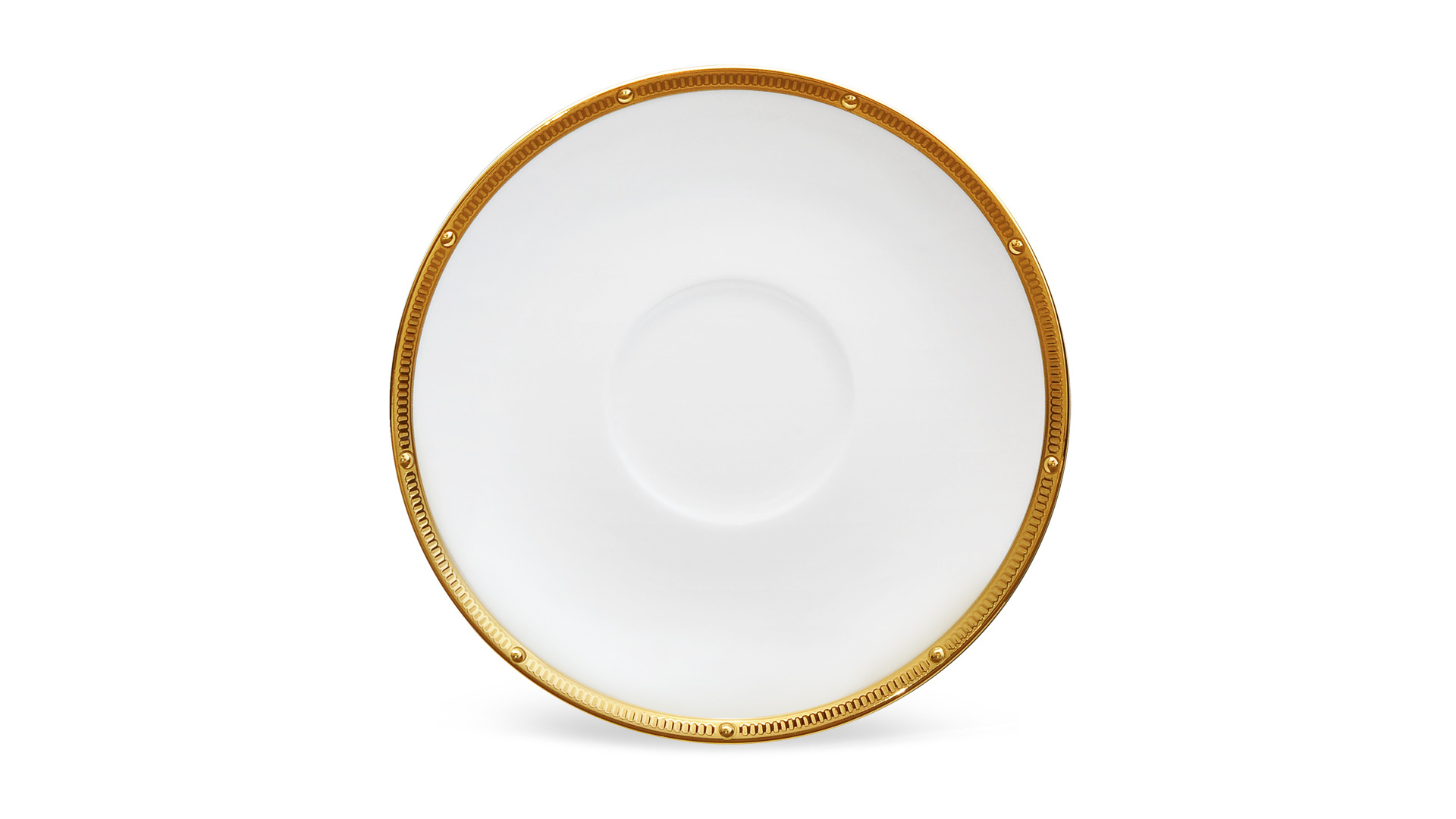 10665422 Noritake Набор из 6 чашек чайных с блюдцами Noritake "Рочель,золотой кант" 200мл Фарфор костяной  - Вид №2