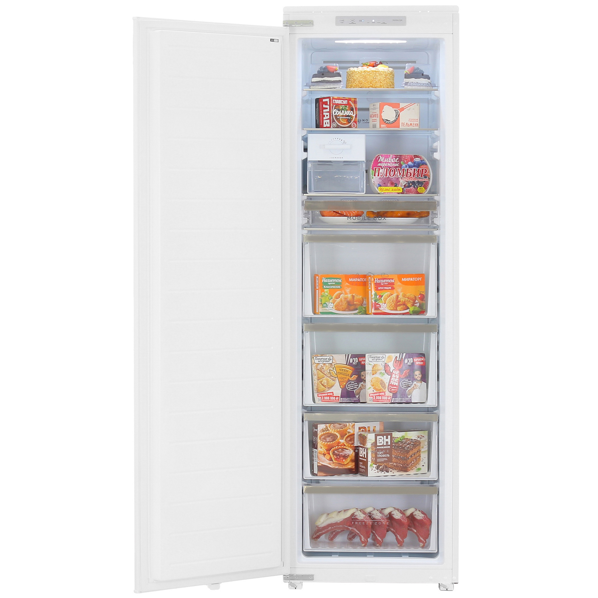 5052351 Встраиваемый морозильный шкаф DEXP BIF4-0210AMA STDN-0005374 - Вид №6