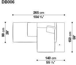 B&B Italia Кожаный диван Dock sun-id-1441060 - Вид №23