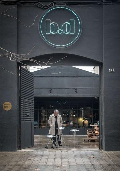 BD Barcelona Design Низкий алюминиевый табурет на колесиках Jamaica sun-id-1472872 - Вид №3