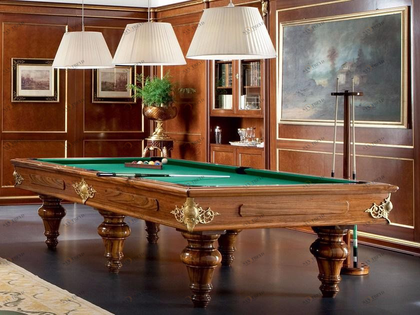 Modenese Gastone Прямоугольный деревянный бильярдный стол Bella vita sun-id-1464819