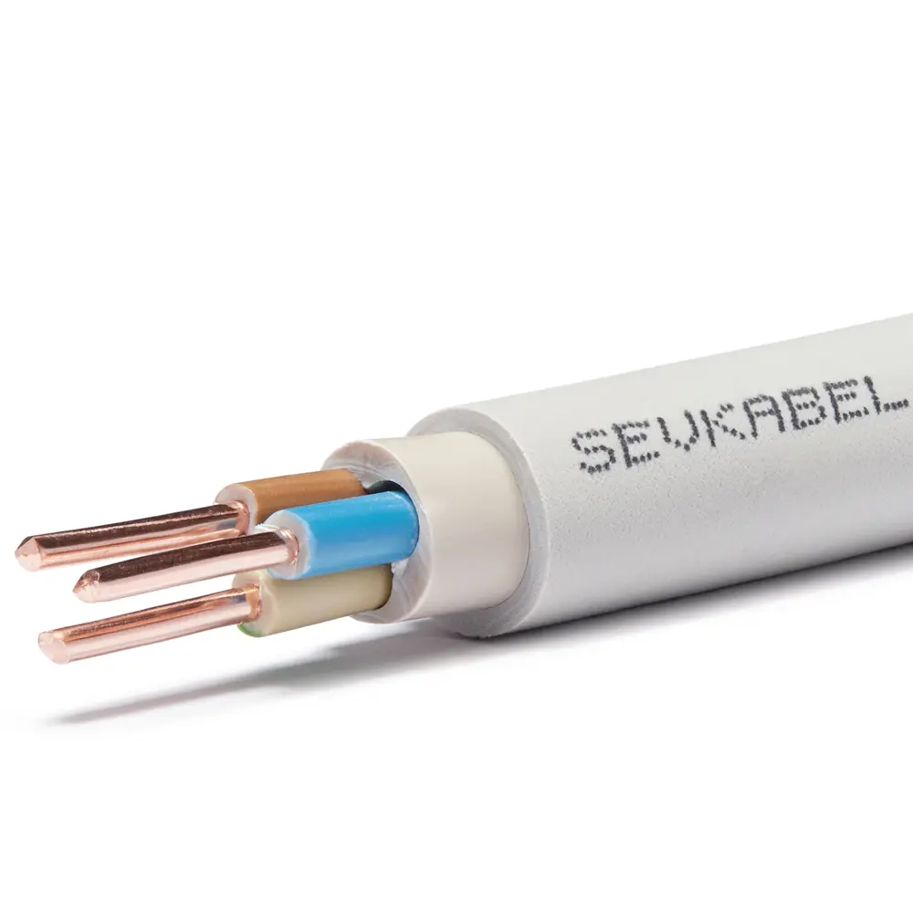 Севкабель NYM нг-LS 3x1.5: медный кабель для стационарных сетей 87571029 STLM-0074492 - Вид №1