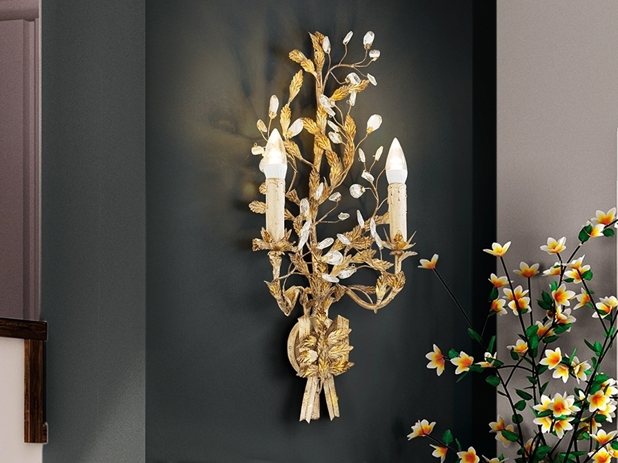 064014 Бра слоновая кость / золото Schuller Verdi - Вид №1