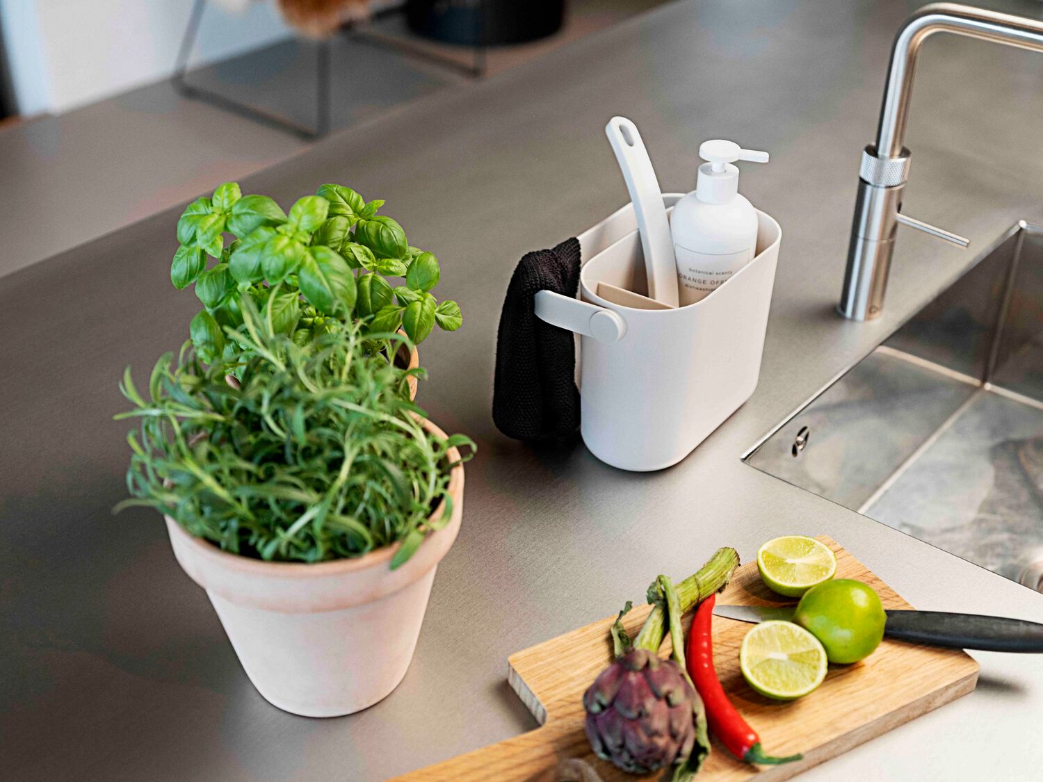 Пластиковый держатель кухонной посуды ZONE DENMARK Circular ARCH-00027318 - Вид №3