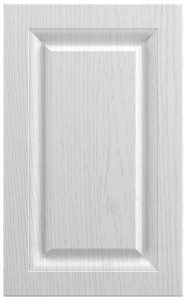 Фасады для кухни Классика Фрезеровка «Монбельяр» Белая структурная №511