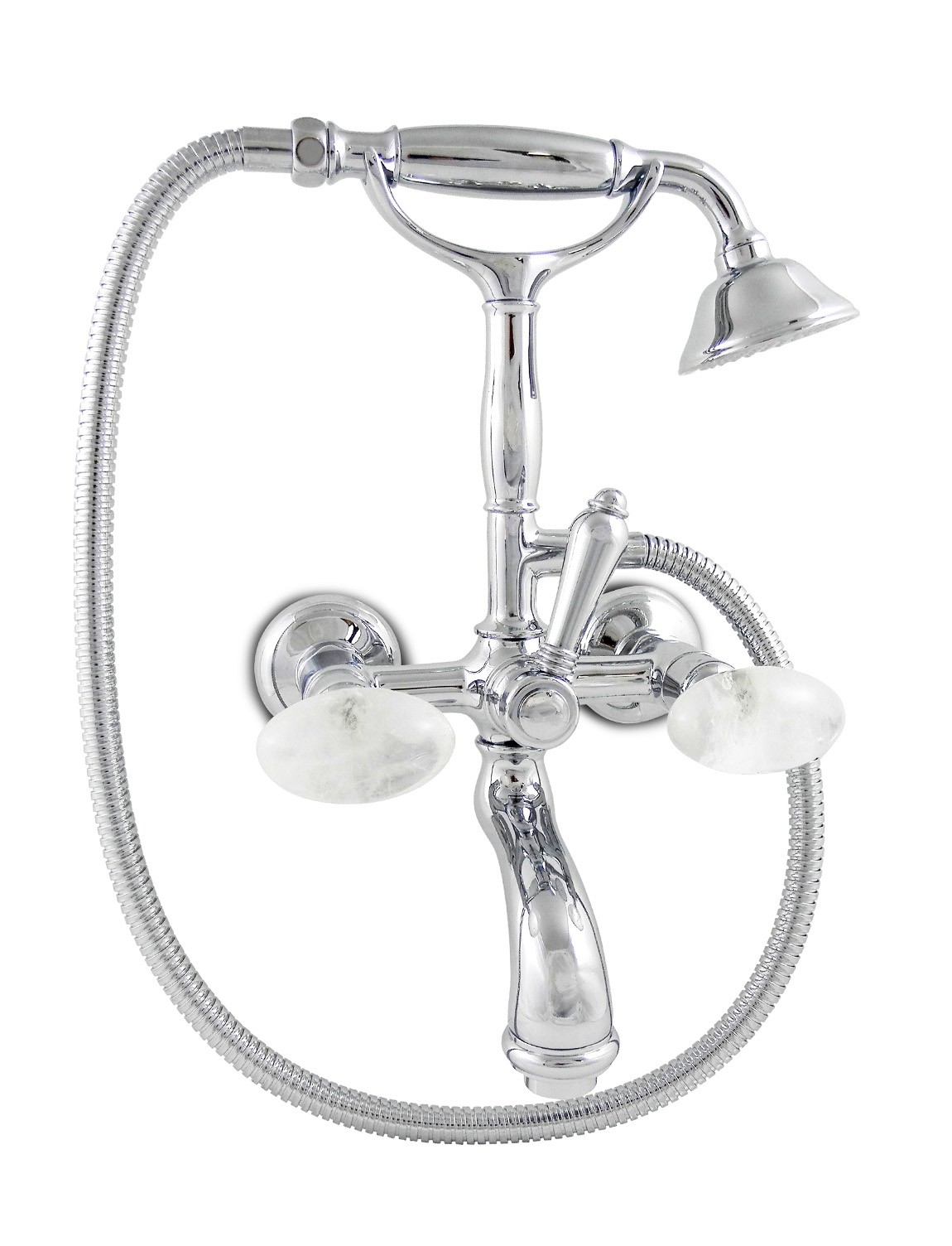 2101 ** 09C Комплект ванны с душем Nicolazzi Series Cristallo di Rocca 