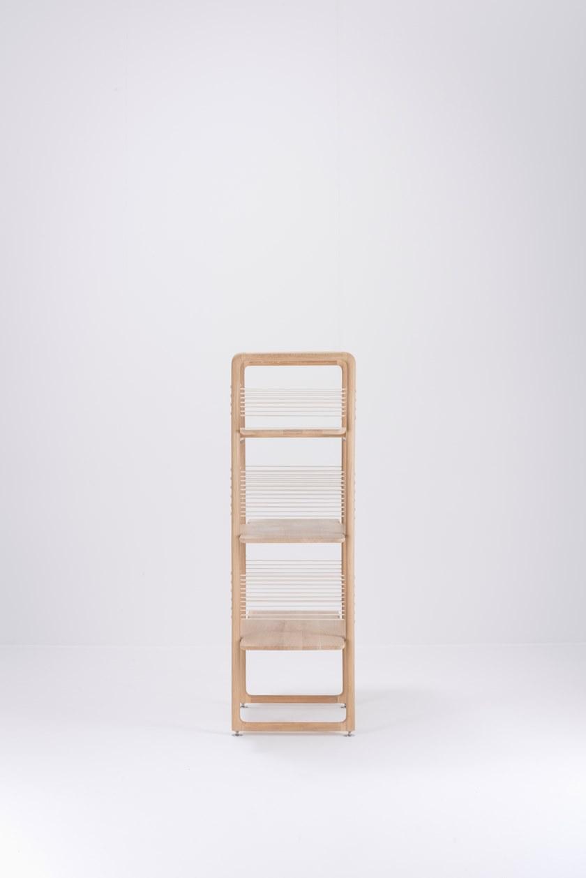 Gazzda Открытый двухсторонний книжный шкаф из дуба Fawn sun-id-1484022 - Вид №2