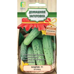 Семена огурцов ПОИСК Бодрик F1 - ранний урожай для салатов и консервации 86217813