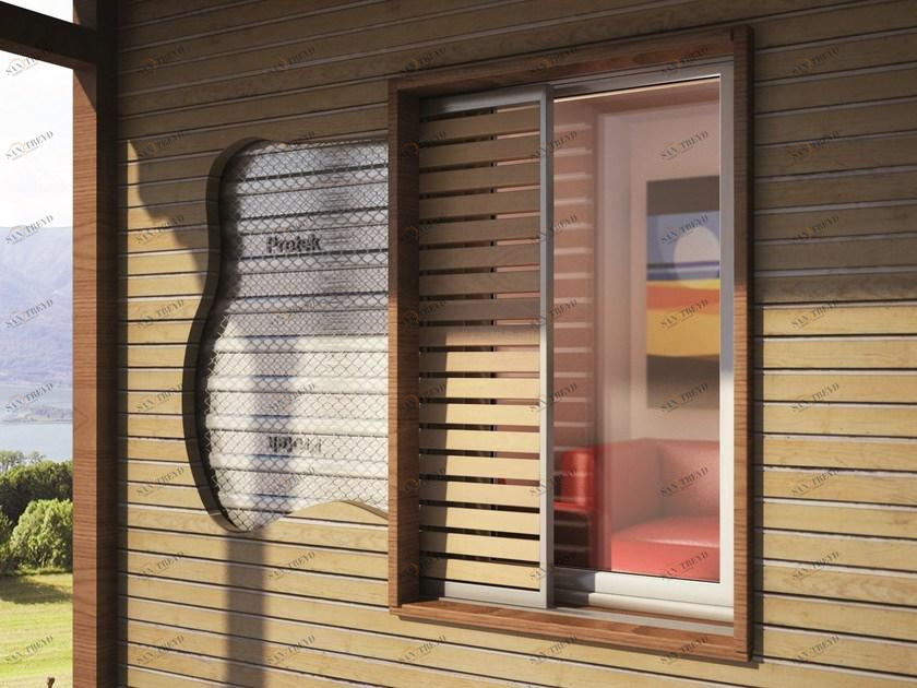 PROTEK® Однодверная опора для перил и ставен sun-id-1493557