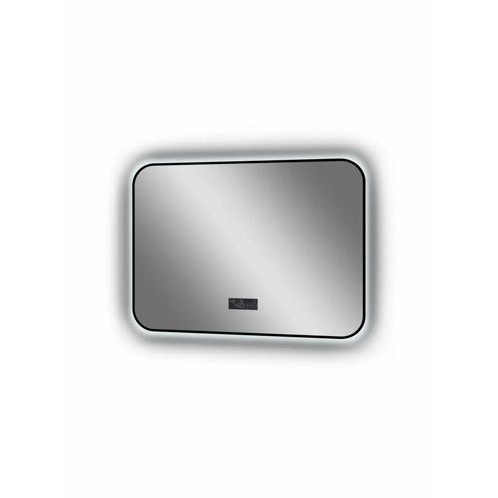 Зеркало для ванной Drive 80x60 см с подсветкой черный кант 89373642 STLM-2121838 Santreyd - Вид №4