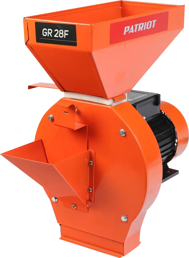 Электрический измельчитель кормов Patriot GR28F 2500 Вт для зерна и овощей 84015630