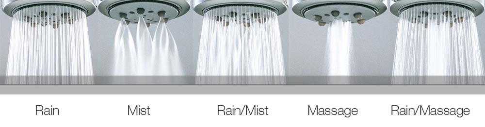 B00586 Душевая лейка ROMAN Ø 95 mm BOSSINI  - Вид №1