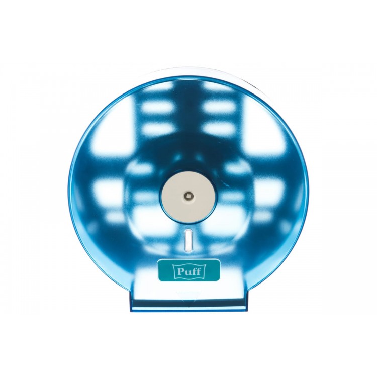 PUFF-7115 Puff Диспенсер для рулонной туалетной бумаги из пластика синий Puff PUFF-7115 синий  - Вид №3