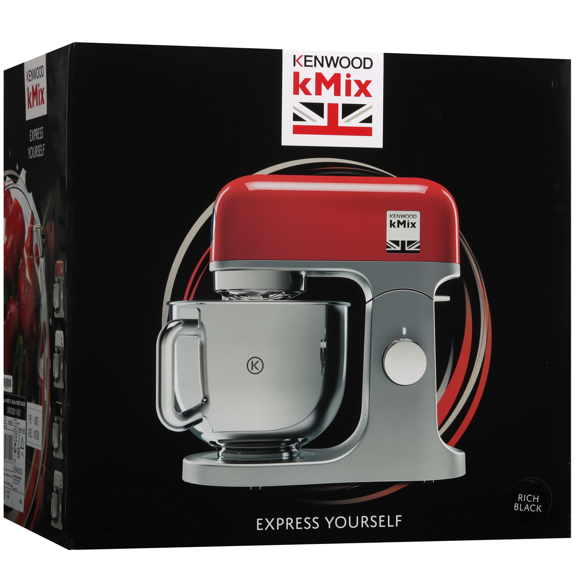 1278650 Кухонная машина Kenwood kMix KMX750BK черный STDN-0111910 - Вид №9