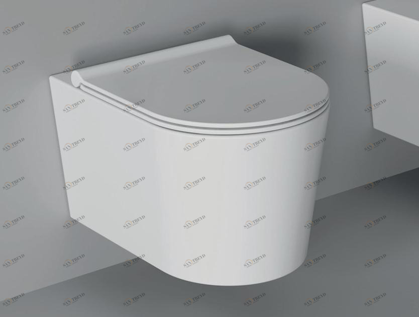 22300101 Подвесной унитаз настенный Белый Alice Ceramica Form Италия