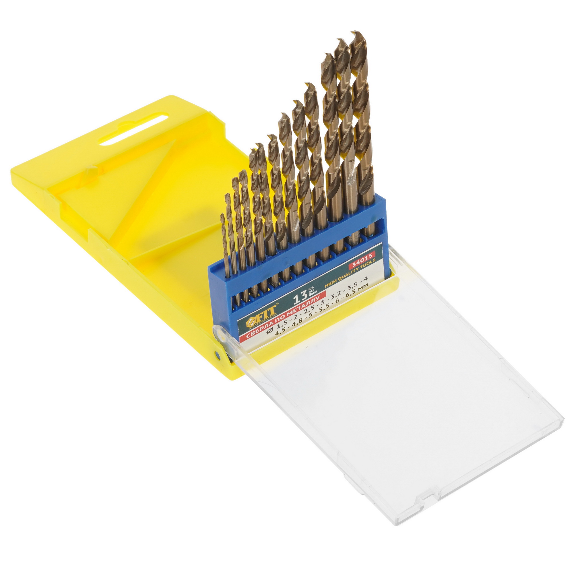 Набор сверл FIT 34015 9002771 STDN-0015578 - Вид №2