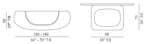 Хрустальная консоль EFORMA Polifemo ARCH-00093701 - Вид №2