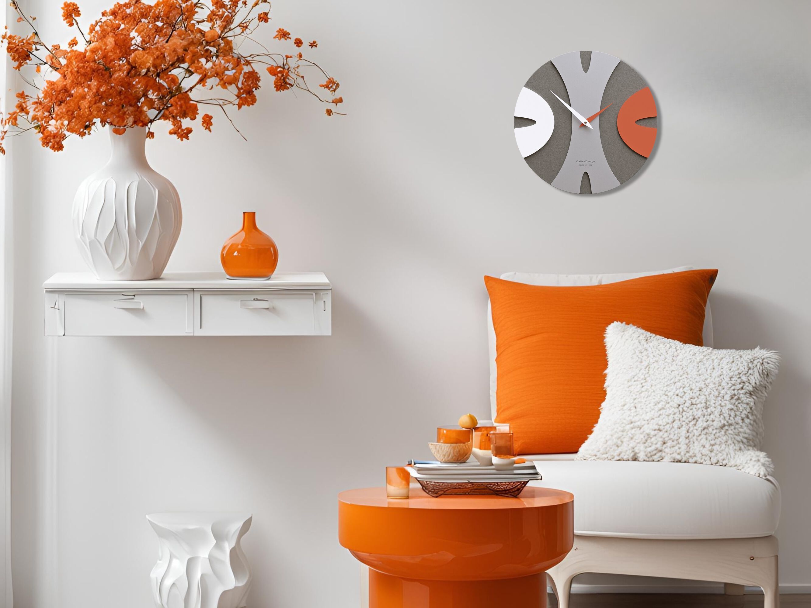 Настенные часы MDF CalleaDesign BAZ ARCH-00036119 - Вид №4