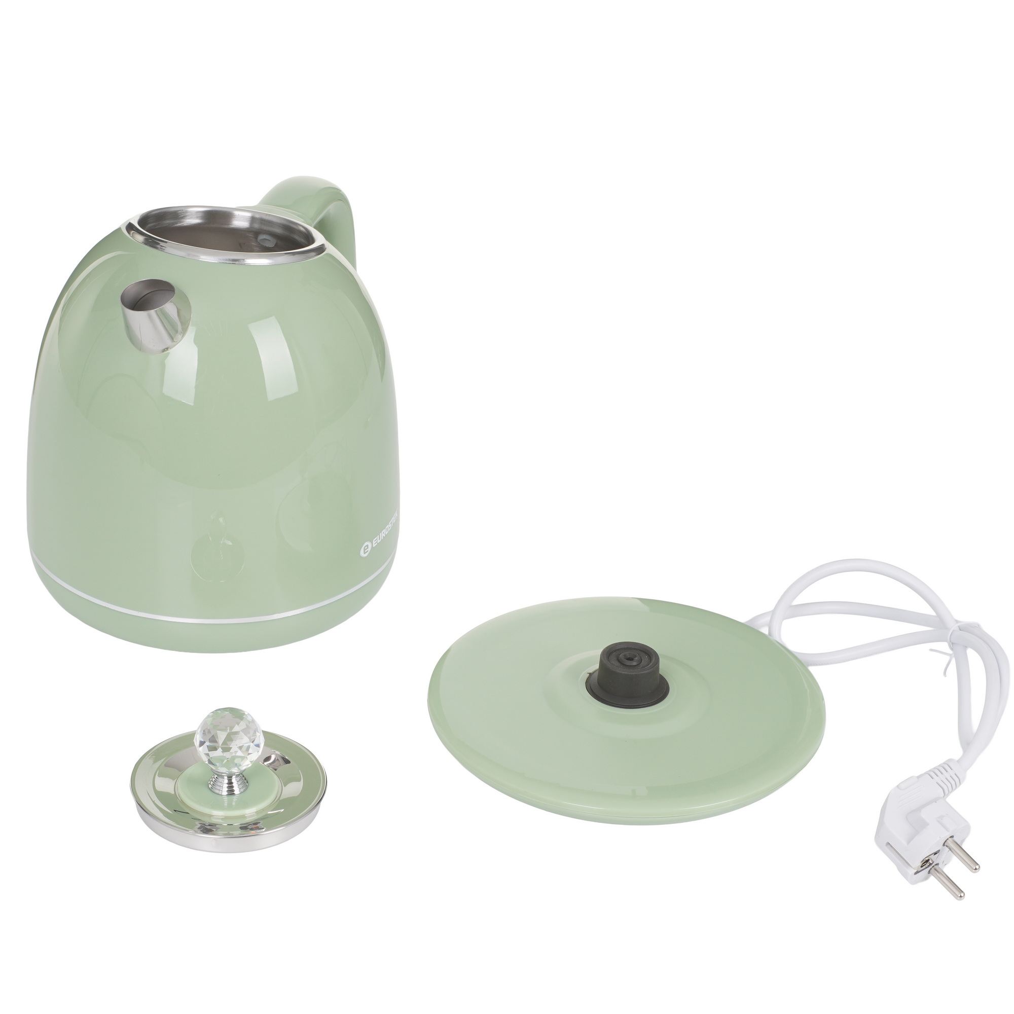 9242823 Электрочайник Eurostek EEK-1843 зеленый STDN-0064427 - Вид №4