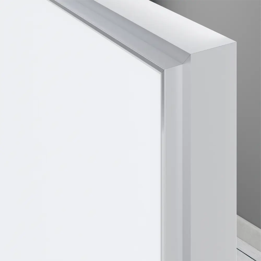 Дверь межкомнатная глухая без замка и петель в комплекте Invisible 60x200 см обратное открывание правое цвет белый VFD STLM-2176481 - Вид №1