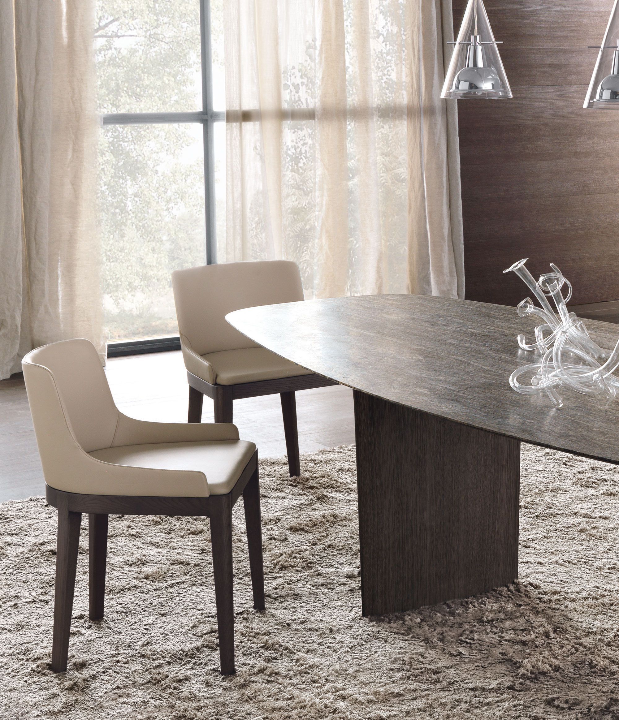 Кожаный стул MisuraEmme CLEÒ ARCH-00126980 - Вид №2