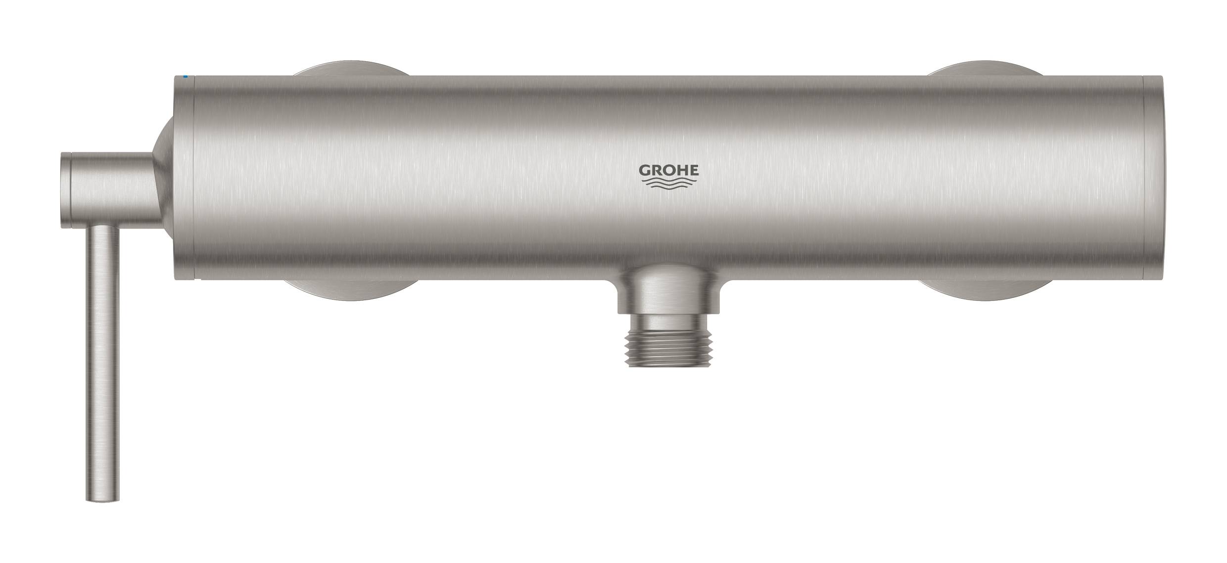 Смеситель для душа GROHE Atrio New, настенный монтаж, суперсталь (32650DC3) - Вид №1