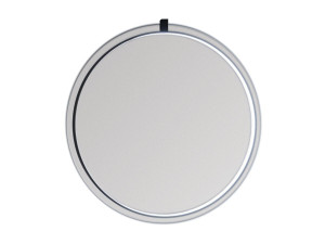 Круглое зеркало со встроенным настенным освещением