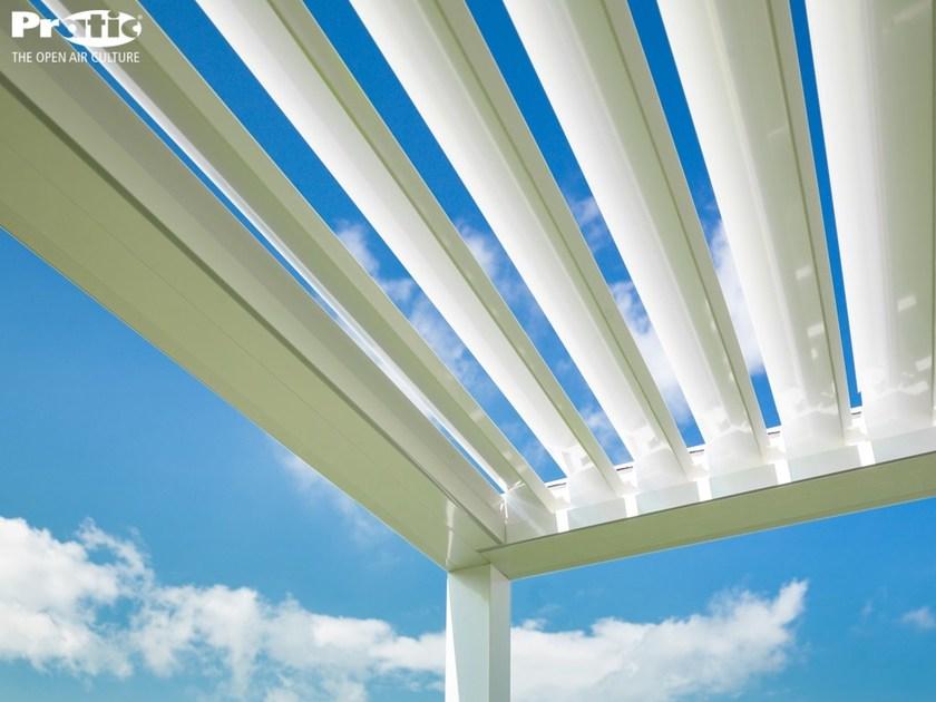 PRATIC F.lli ORIOLI Отдельностоящая пергола с регулируемыми жалюзи Opera sun-id-1500716 - Вид №12