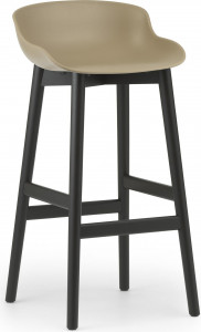 604405 Барный стул 75 см Black Oak / Sand Normann Copenhagen Hyg