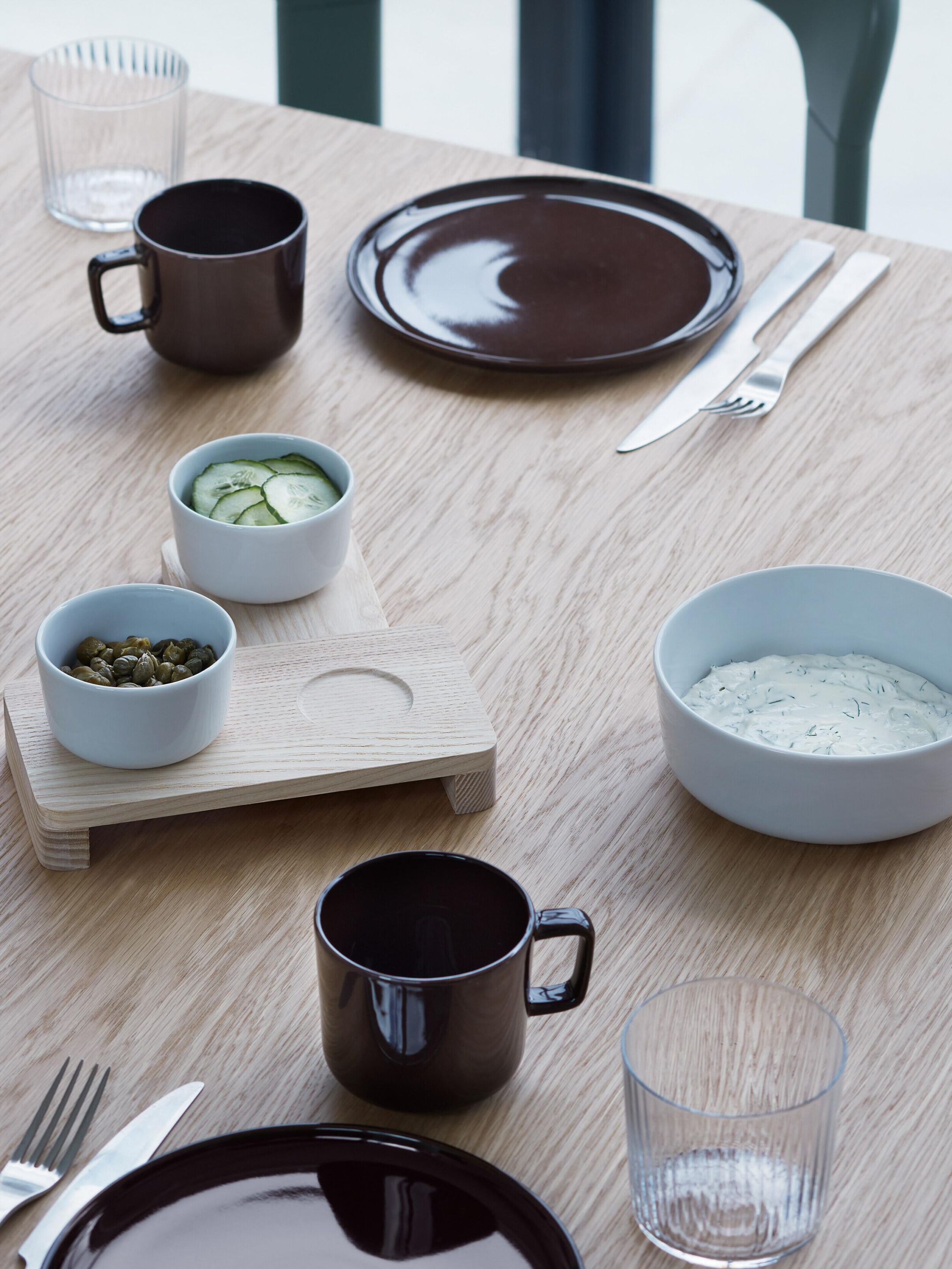 Набор фарфоровых чашек для чая/кофе - 260 мл LSA Collective ARCH-00142267 - Вид №6