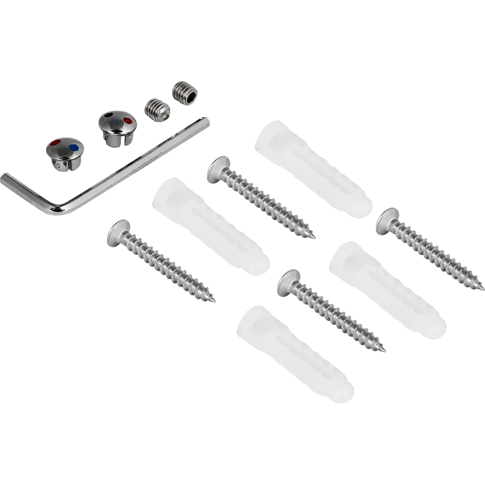 Смеситель Vidage для раковины со скрытым монтажом и хромированным покрытием 89350175 VAL11900 STLM-0978135 - Вид №5