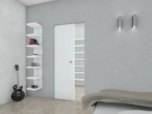 FIBROTUBI Приставная рама, прилегающая к стене, для одностворчатой ​​раздвижной двери Orchidea