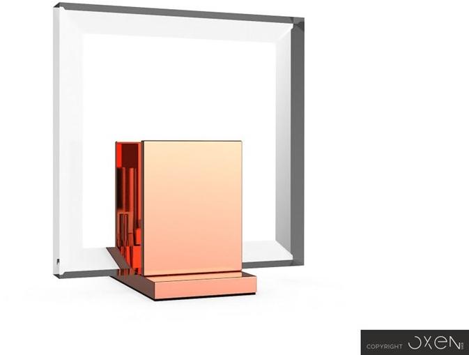 NEXO LUCE Настольная светодиодная лампа из стали и стекла Oxen table lamp 7128d0 - Вид №2