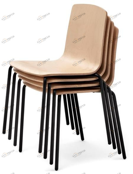 Mara Стул для конференций штабелируемый из бука  3000l 